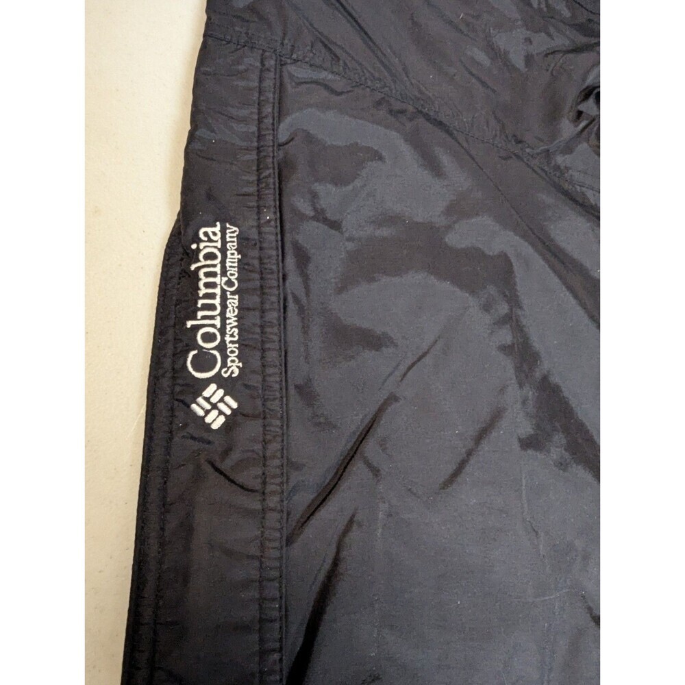 Columbia Men’s M Black Ski Snow Pants Insulated Winter Boarding Belted Mesh Line - Picture 8 of 16